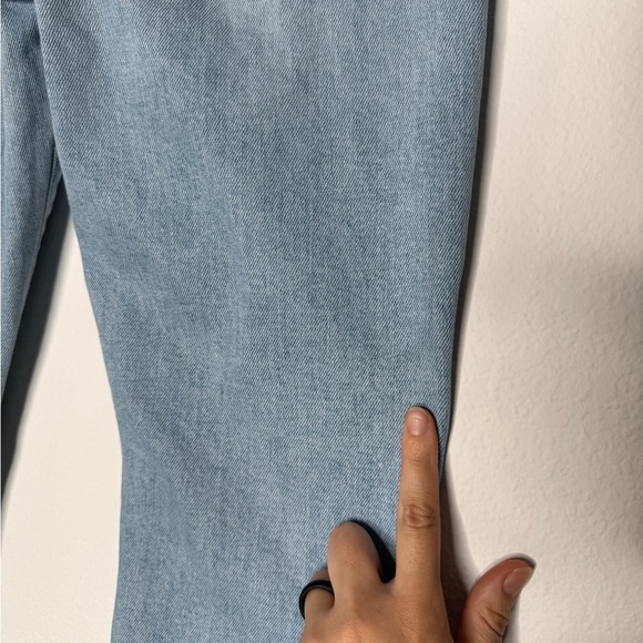 MOTHER The Insider Sneak Lost Art Jeans Blue Size 27 Stretchy Denim - Picture 9 of 9